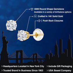 Earrings in 14K Yellow Gold