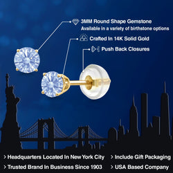 Earrings in 14K Yellow Gold