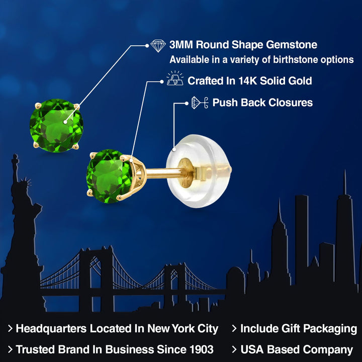Earrings in 14K Yellow Gold
