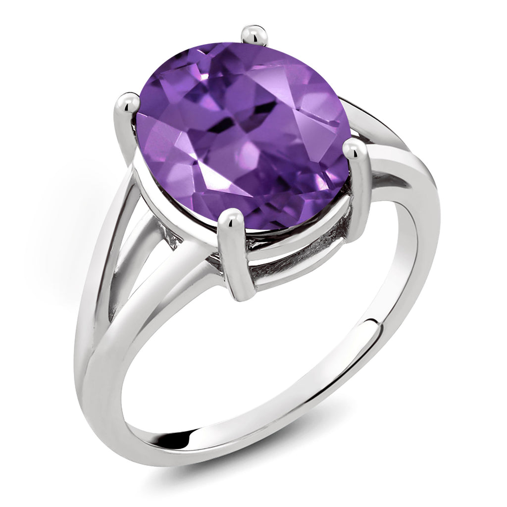 Amethyst_9_Ring in 925 Sterling Silver