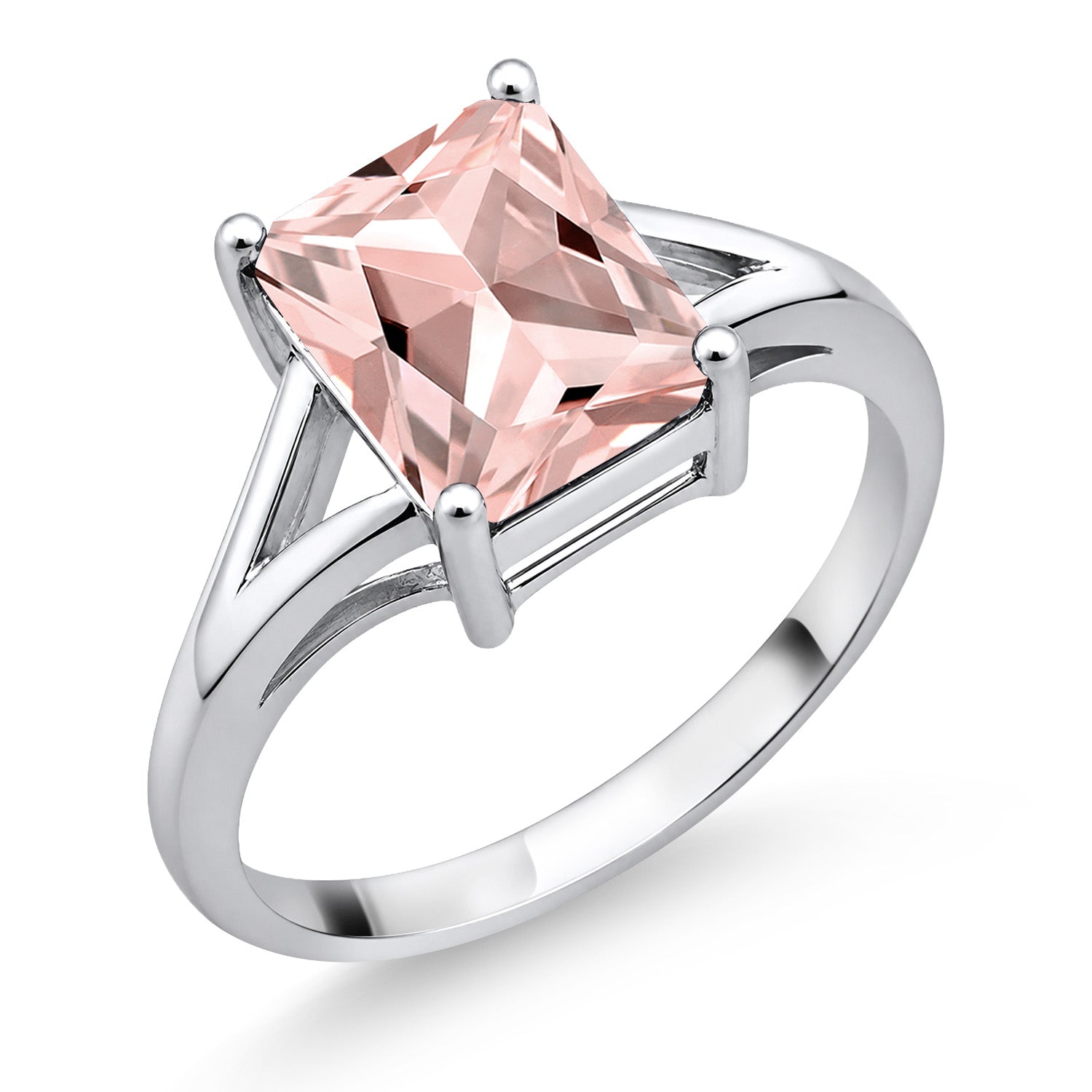 Nano Morganite_5_Ring in 925 Sterling Silver