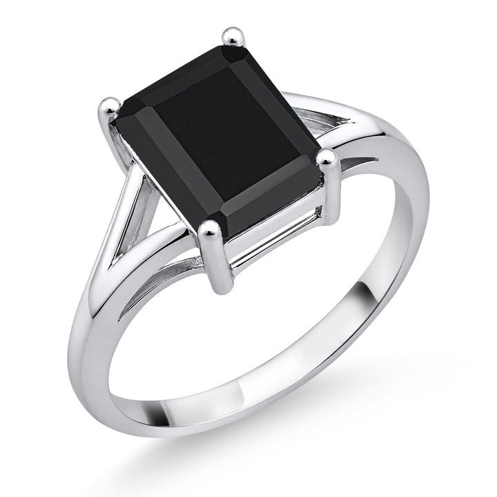 Onyx_7_Ring in 925 Sterling Silver