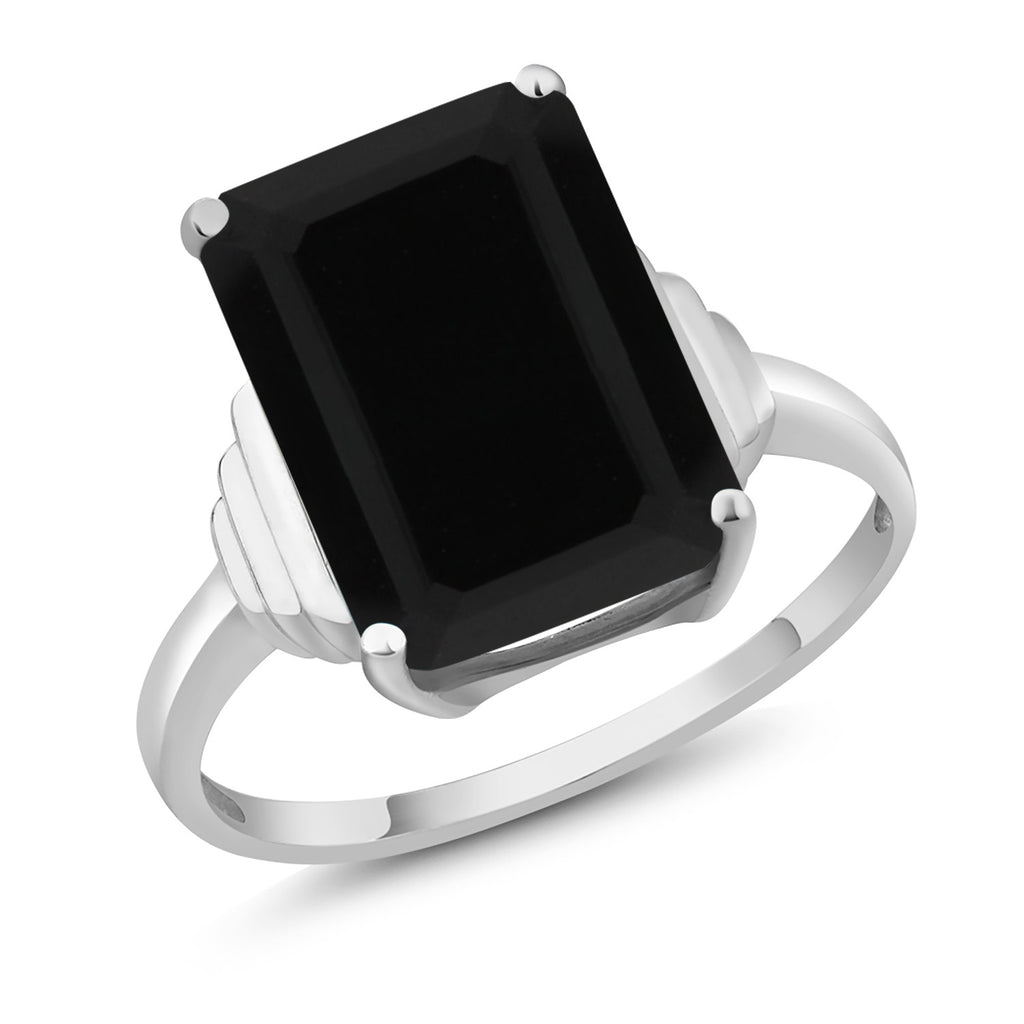 Onyx_5_Ring in 925 Sterling Silver