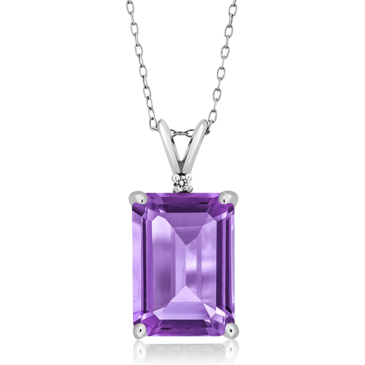 Amethyst_Pendant in 925 Sterling Silver