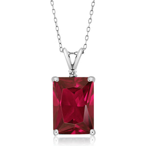 Created Ruby_Pendant in 925 Sterling Silver