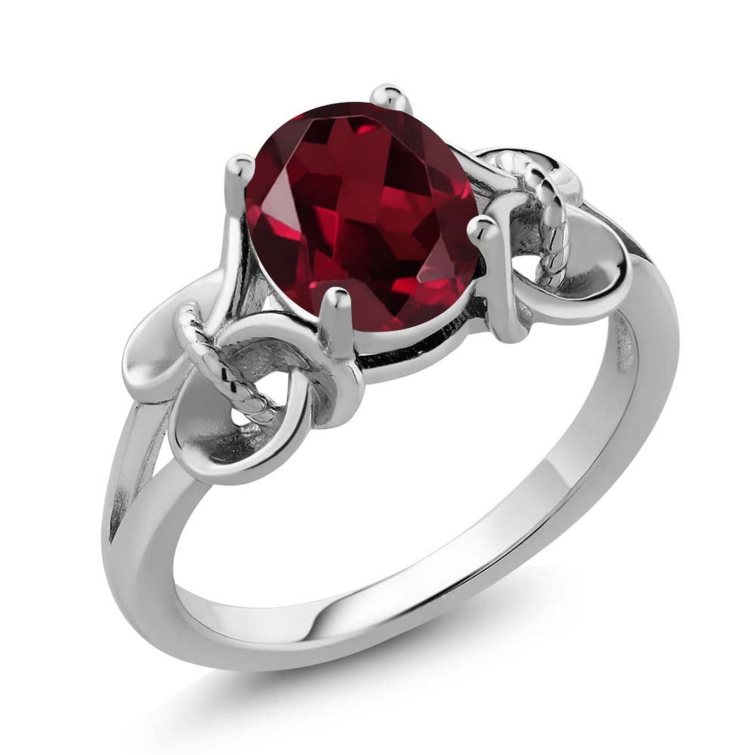 Rhodolite Garnet_9_Ring in 925 Sterling Silver