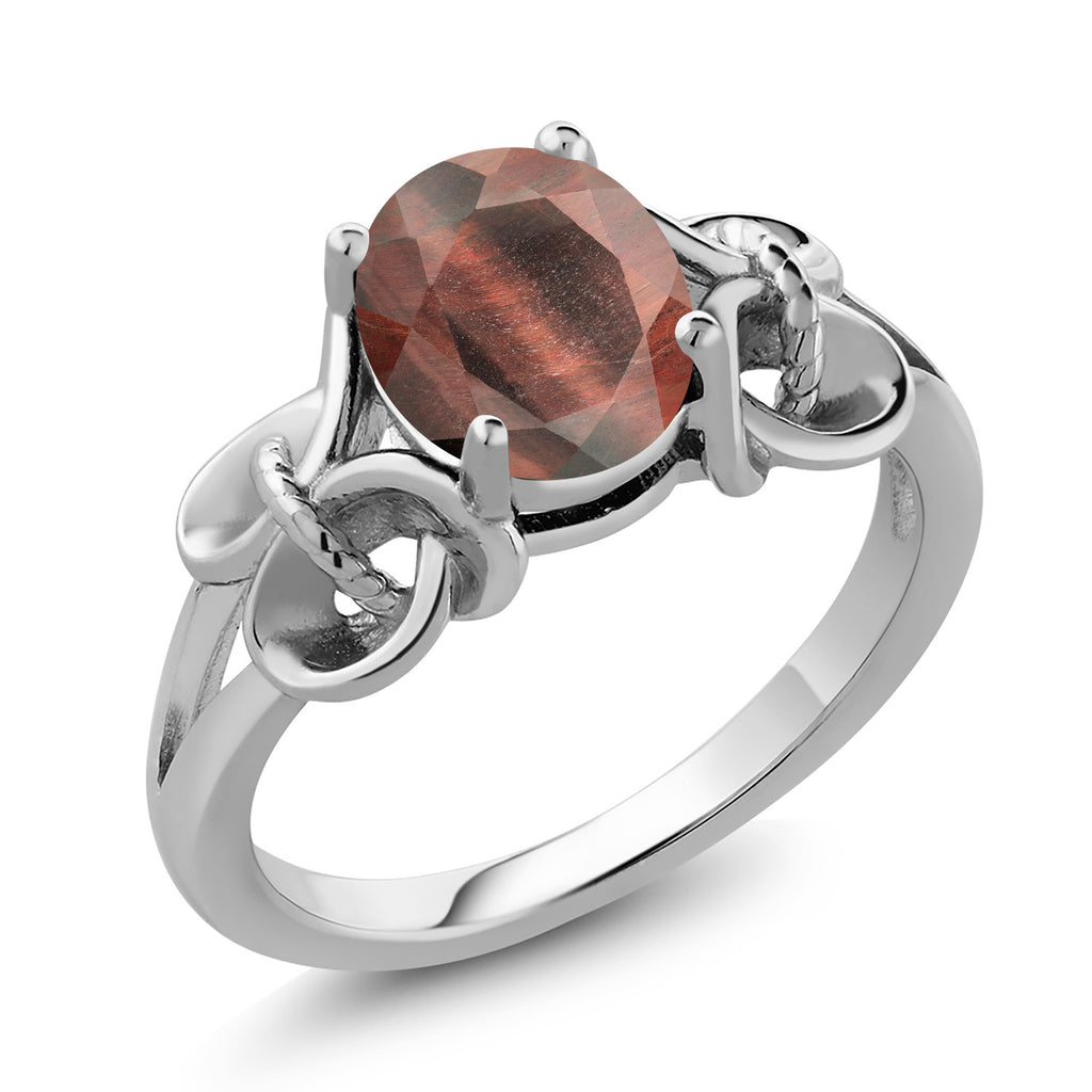 Red Tiger Eye_7_Ring in 925 Sterling Silver