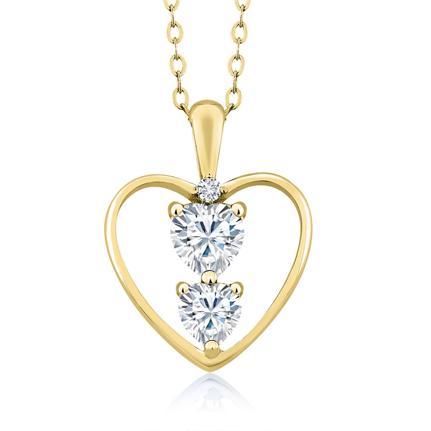 Pendant in 925 Yellow Gold Plated Silver
