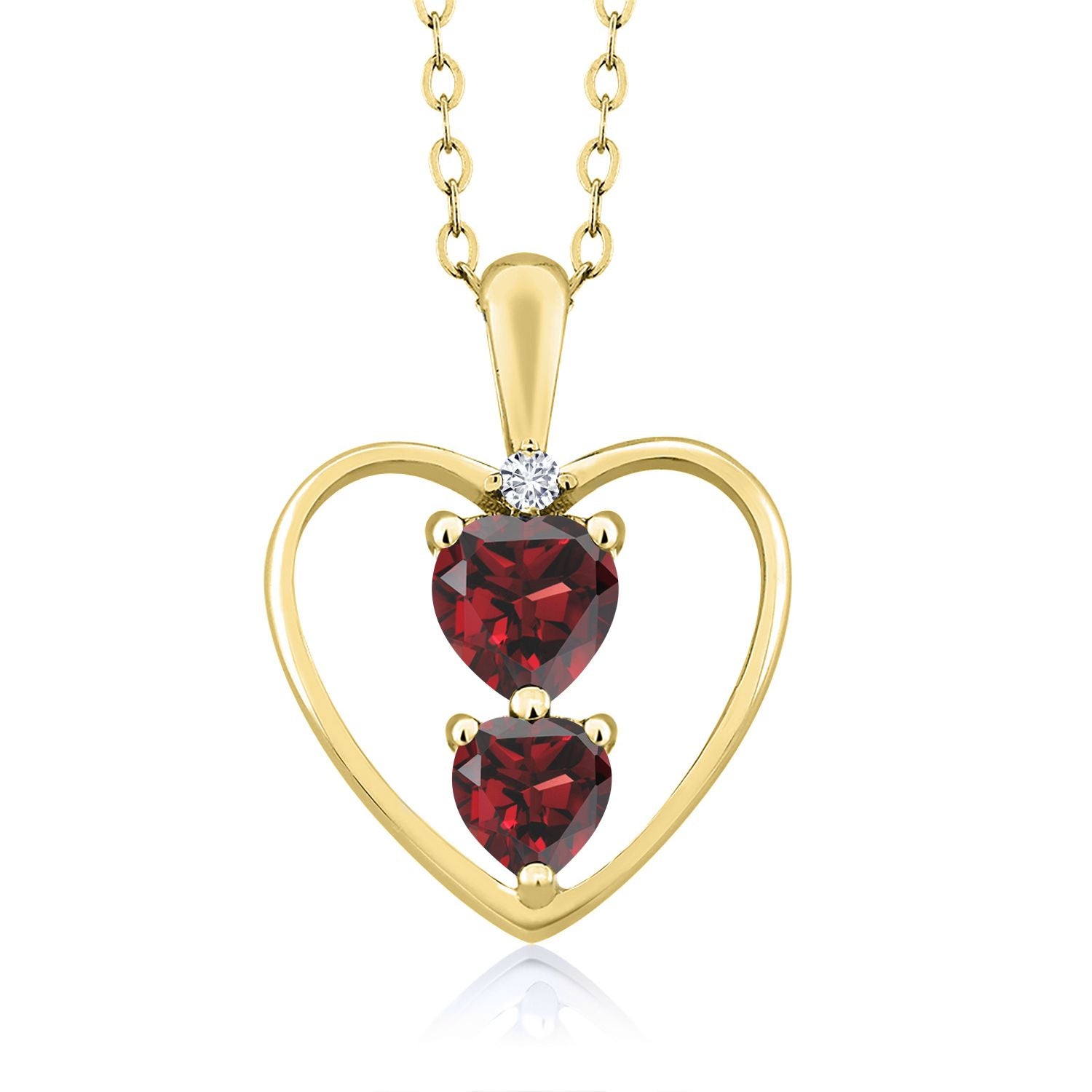 Pendant in 925 Yellow Gold Plated Silver