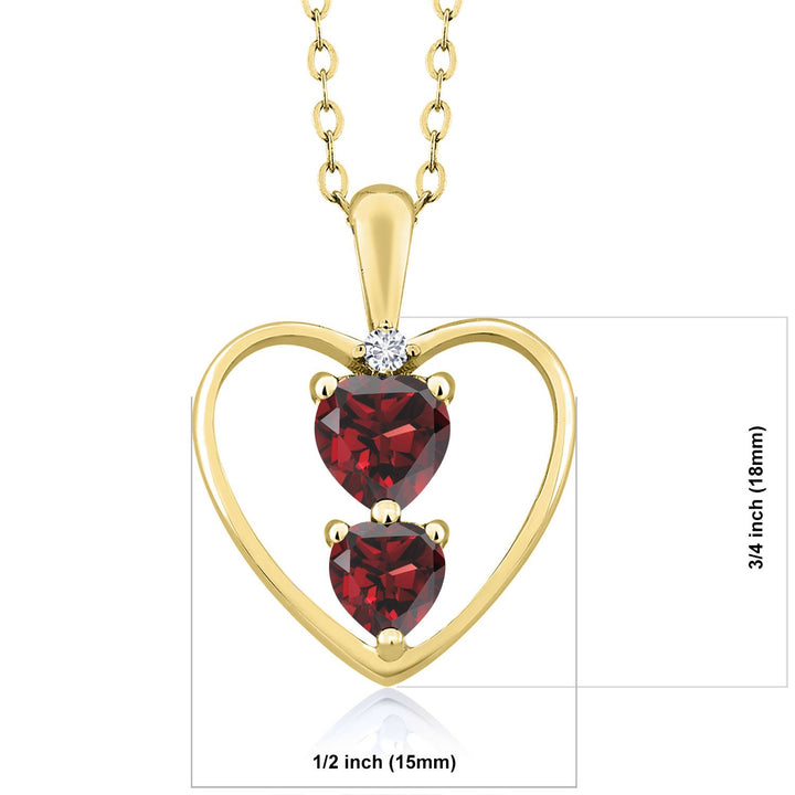 Pendant in 925 Yellow Gold Plated Silver
