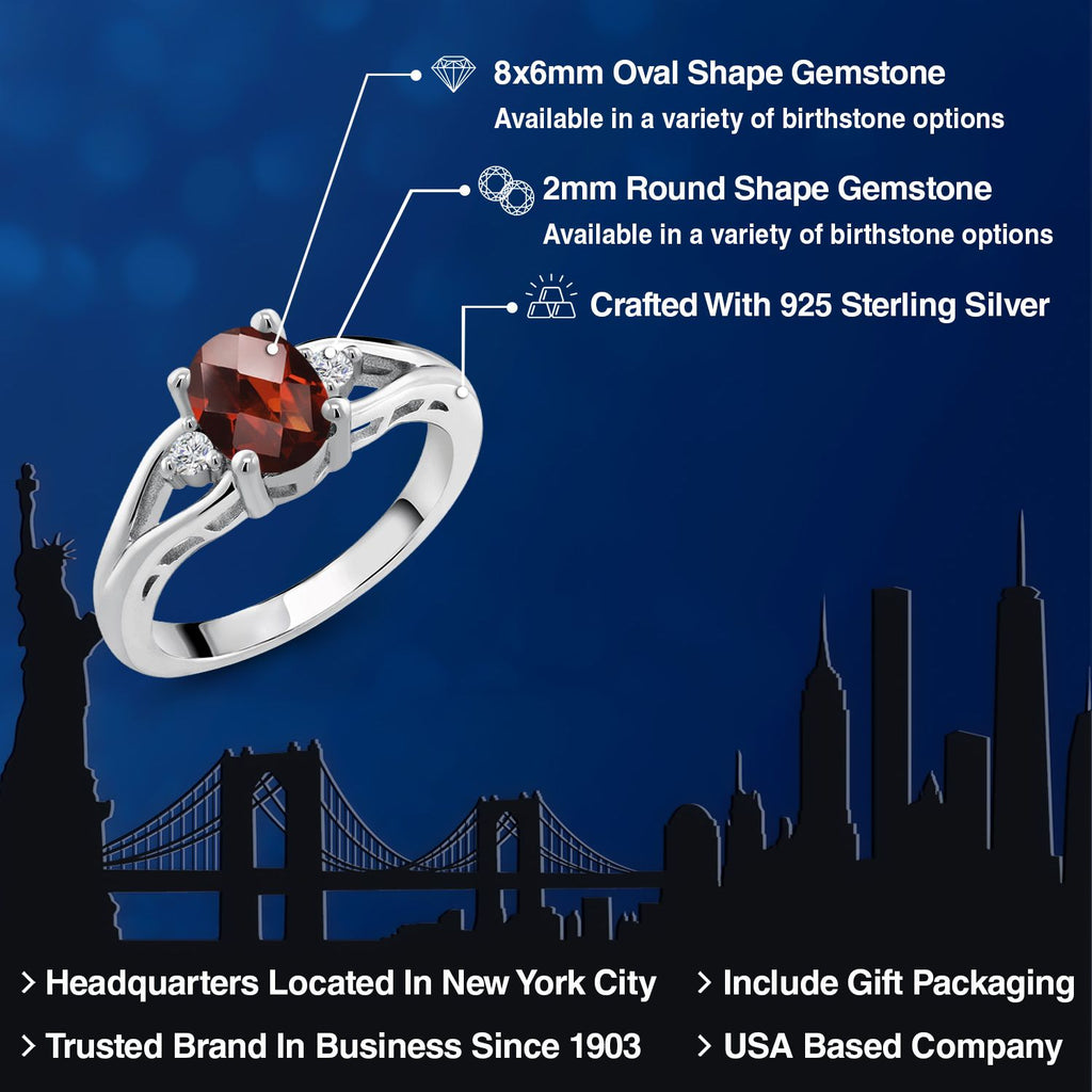 Rhodolite Garnet_6_Ring in 925 Sterling Silver