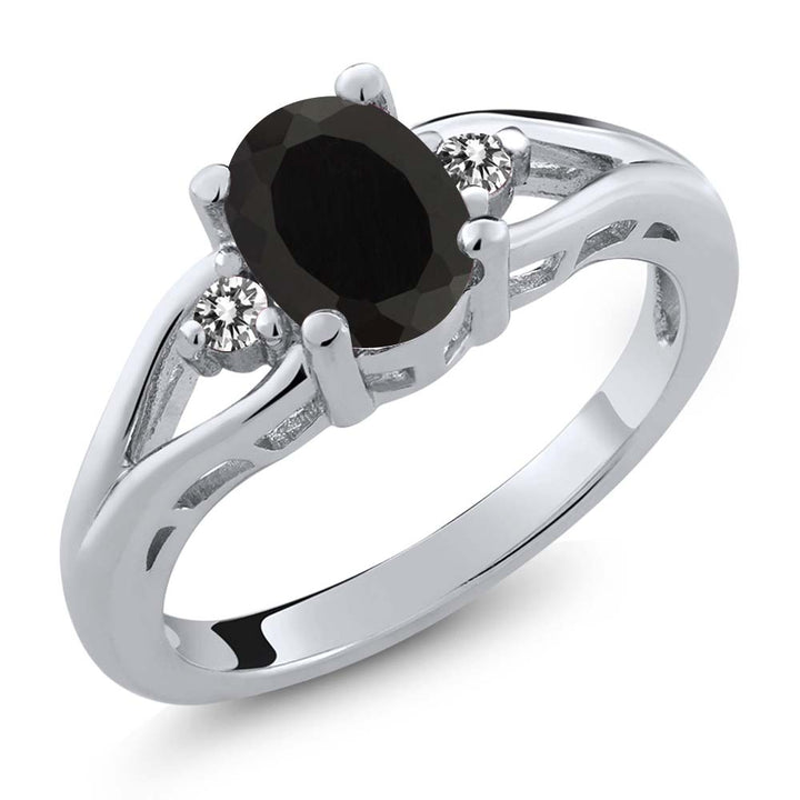 Onyx - December_5_Ring in 925 Sterling Silver