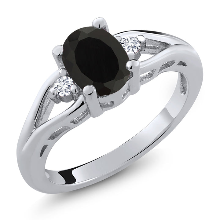 Onyx - December_5_Ring in 925 Sterling Silver