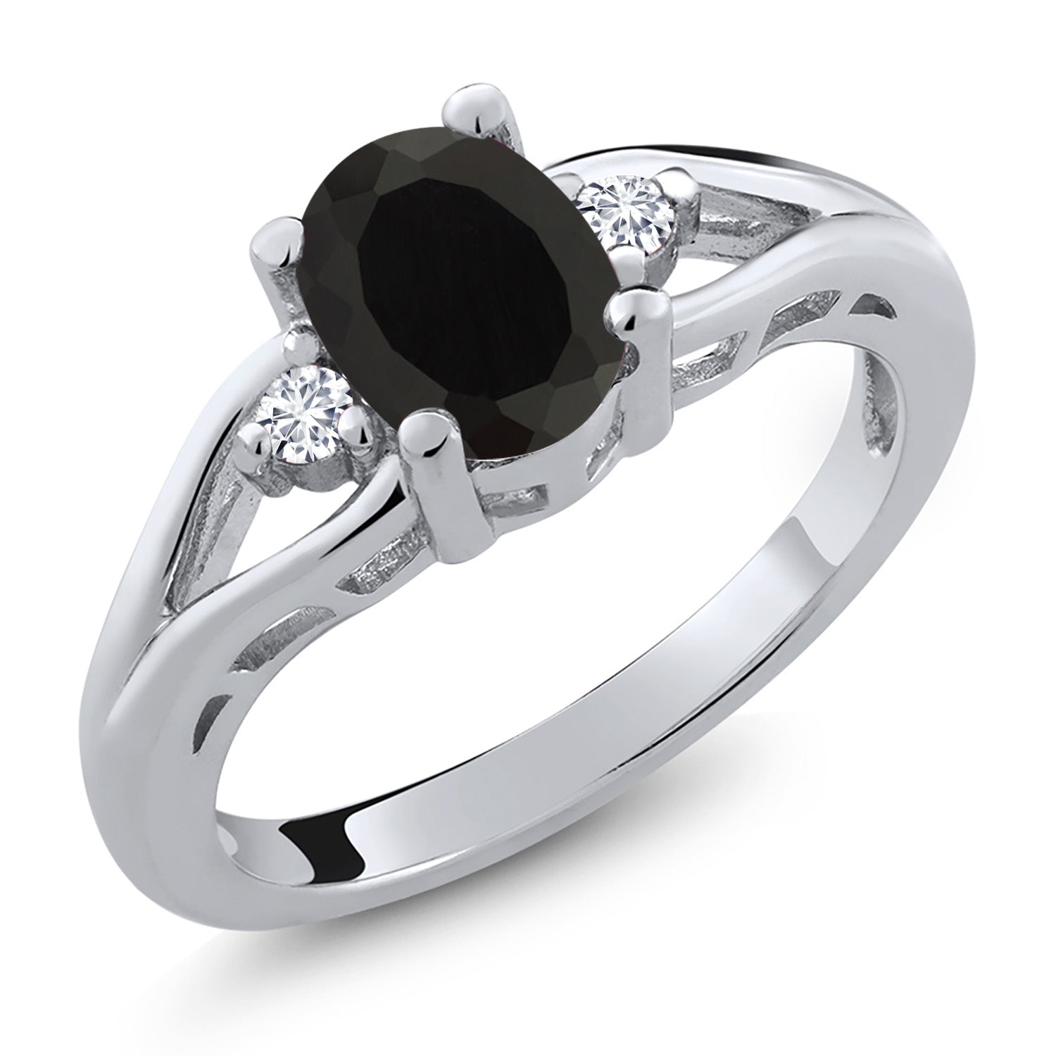 Onyx - December_6_Ring in 925 Sterling Silver