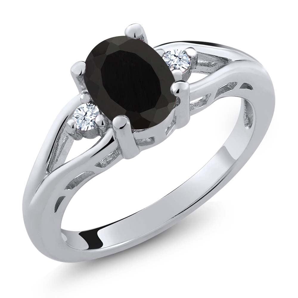 Onyx - December_8_Ring in 925 Sterling Silver