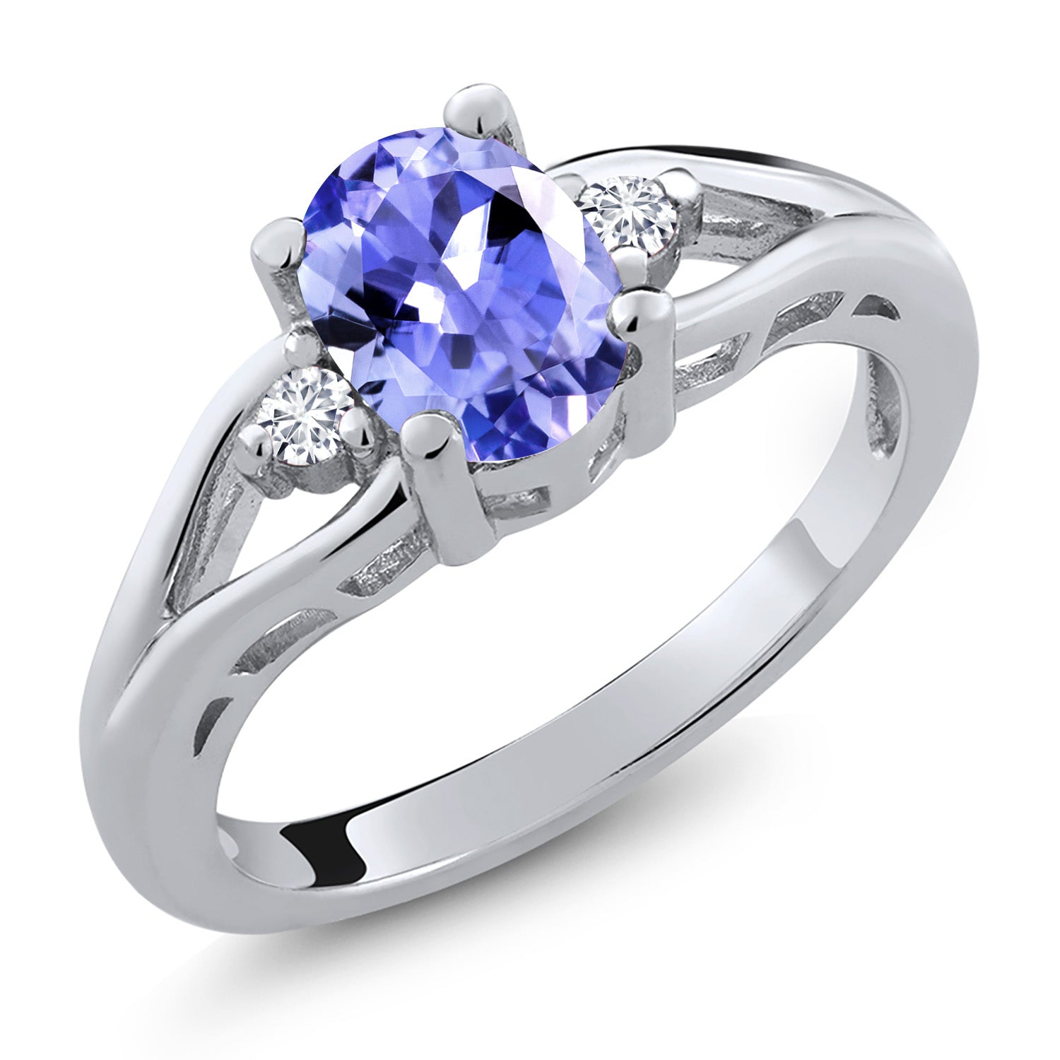 Tanzanite - December_6_Ring in 925 Sterling Silver