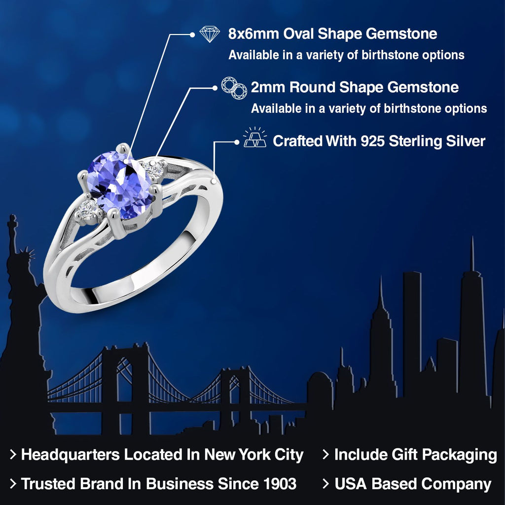 Amethyst - February_7_Ring in 925 Sterling Silver