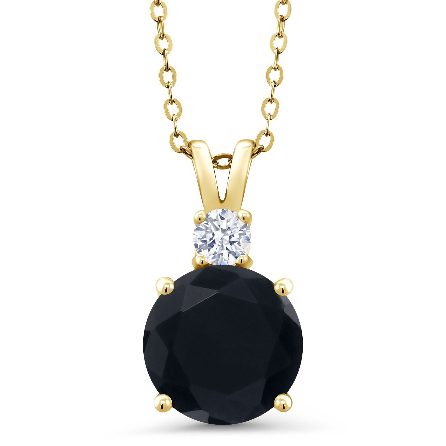 Pendant in 925 Yellow Gold Plated Silver