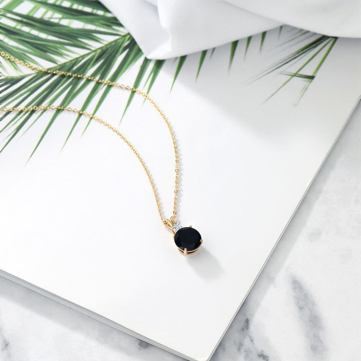 Pendant in 925 Yellow Gold Plated Silver