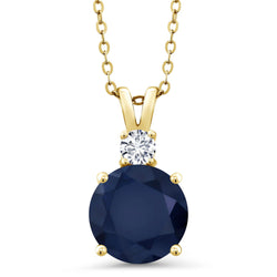 Pendant in 925 Yellow Gold Plated Silver