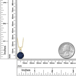 Pendant in 925 Yellow Gold Plated Silver