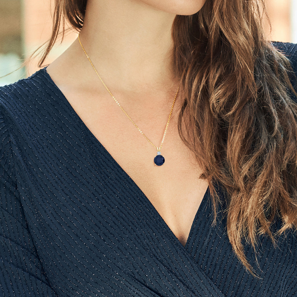 Pendant in 925 Yellow Gold Plated Silver