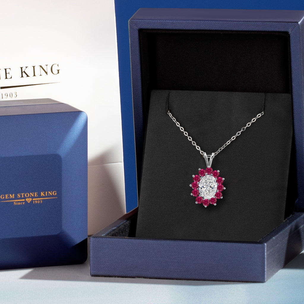 Pendant in 14K White Gold