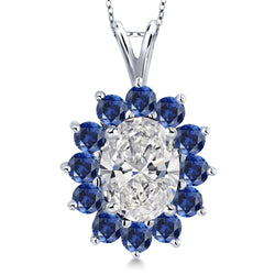 Pendant in 14K White Gold