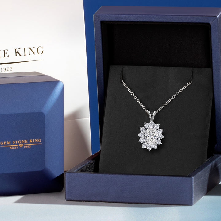 Pendant in 14K White Gold