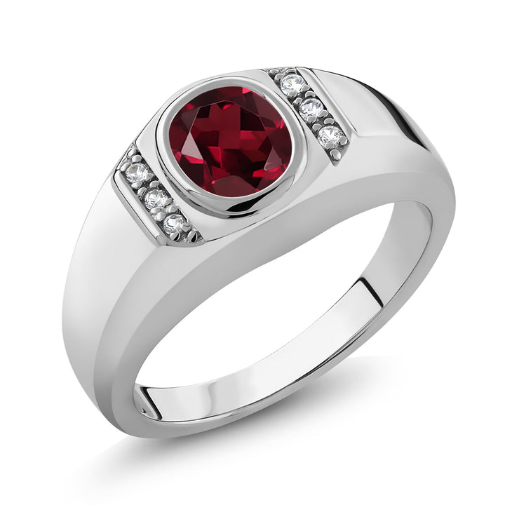 Rhodolite Garnet_7_Ring in 925 Sterling Silver