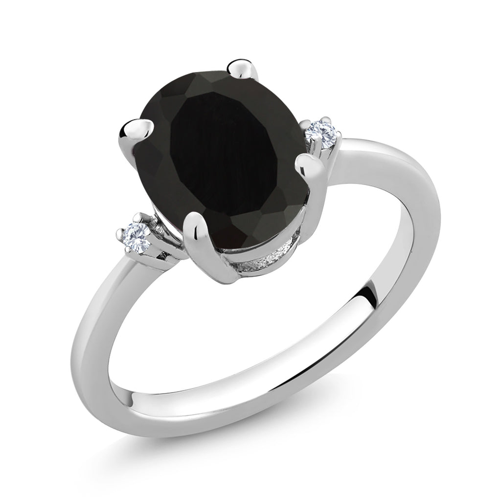 Onyx - December_6_Ring in 925 Sterling Silver