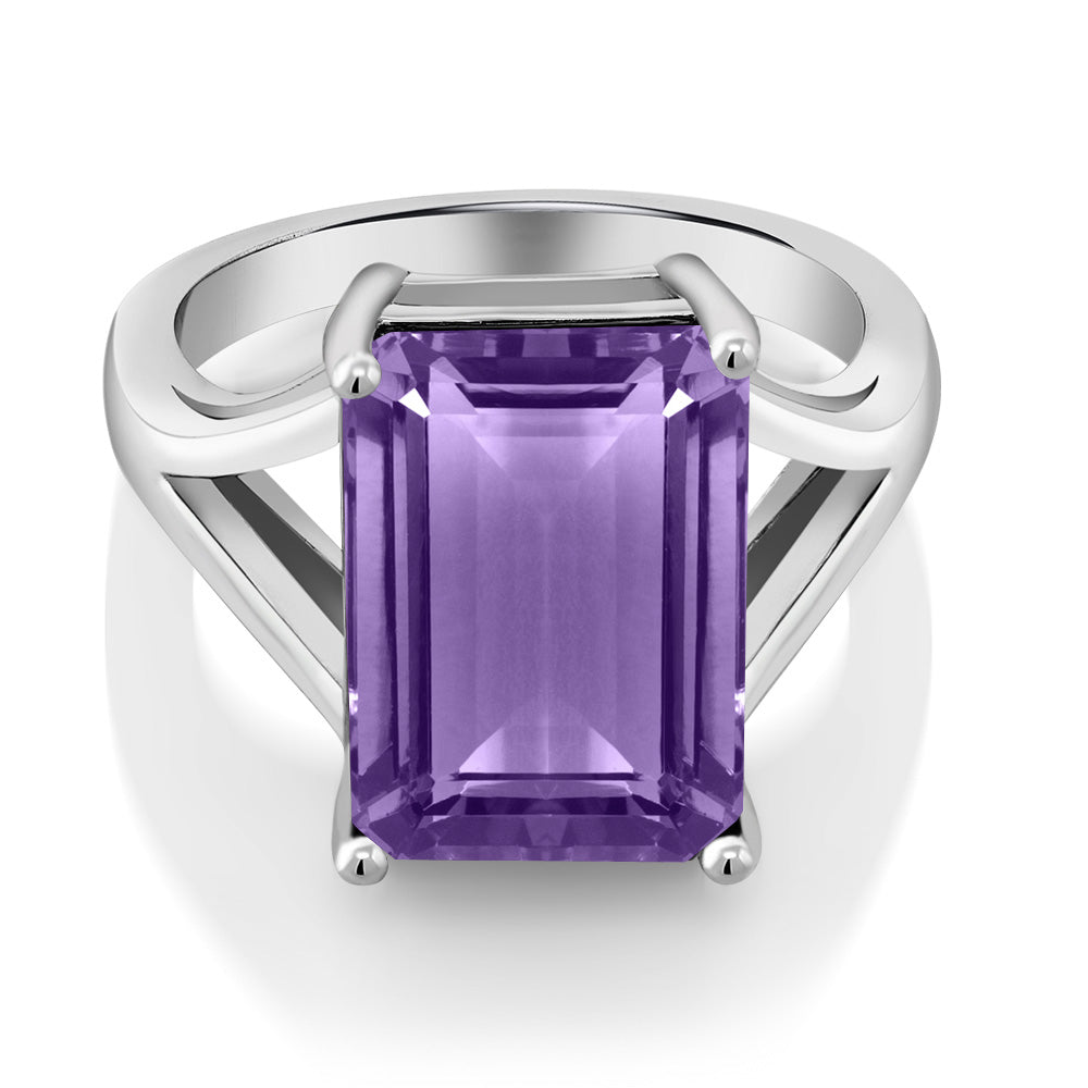 Amethyst - February_Ring in 925 Sterling Silver