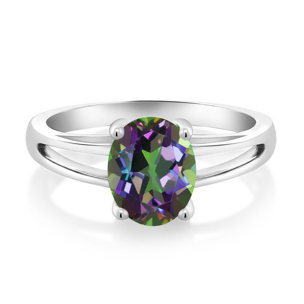 Green Mystic Topaz_8_Ring in 925 Sterling Silver