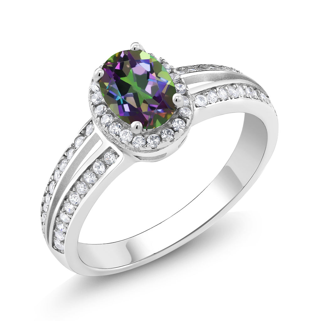 Green Mystic Topaz_7_Ring in 925 Sterling Silver