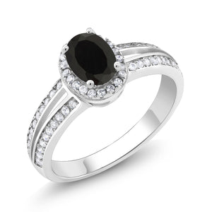 Onyx - December_7_Ring in 925 Sterling Silver