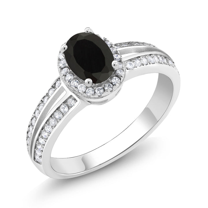 Onyx - December_5_Ring in 925 Sterling Silver