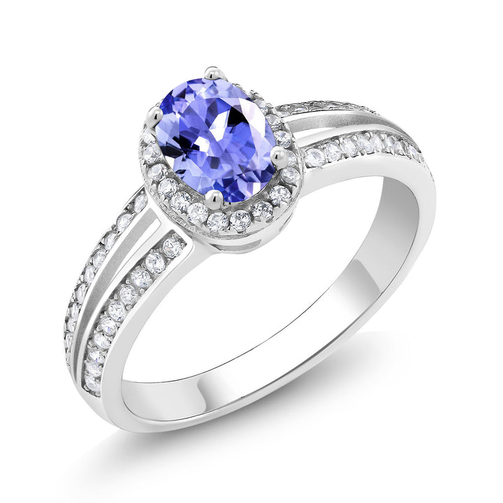Tanzanite - December_5_Ring in 925 Sterling Silver