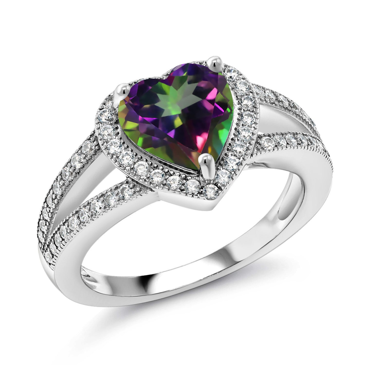 Green Mystic Topaz_9_Ring in 925 Sterling Silver