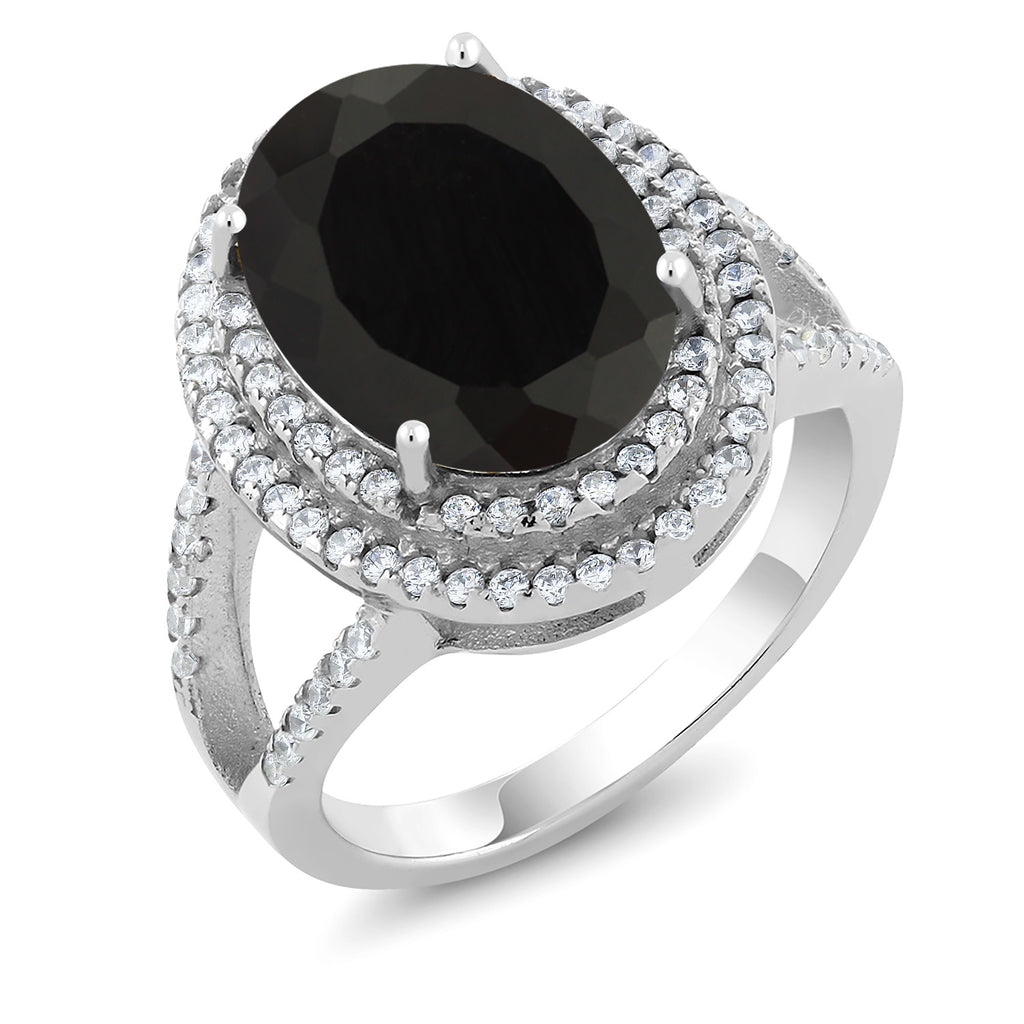 Onyx - December_Ring in 925 Sterling Silver