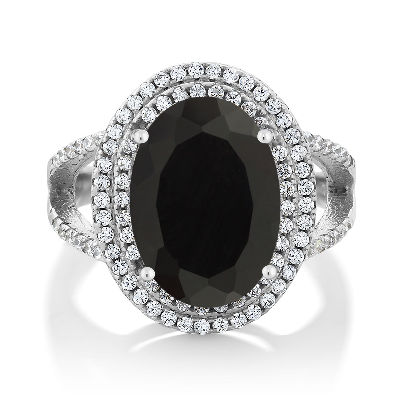Onyx - December_Ring in 925 Sterling Silver