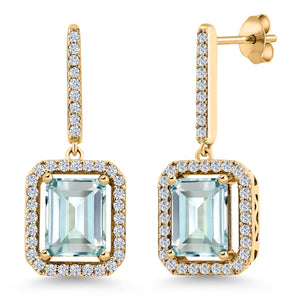 Earrings in 925 Yellow Gold Plated Silver