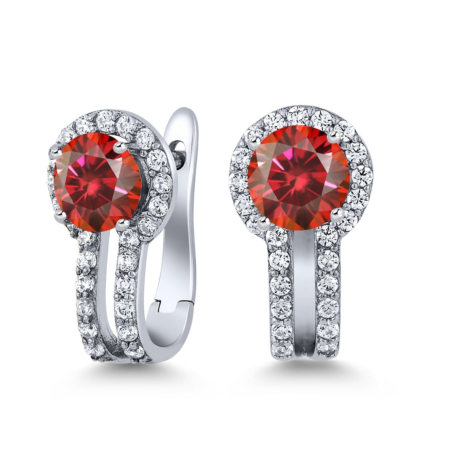 Red Moissanite - April