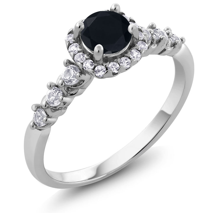 Onyx_5_Ring in 925 Sterling Silver