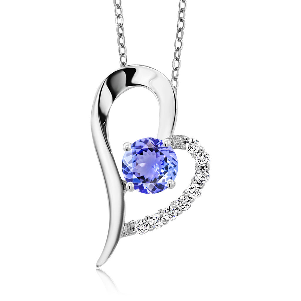 Tanzanite - December_Pendant in 925 Sterling Silver