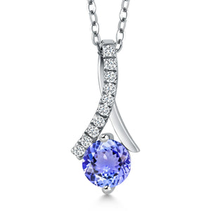 Tanzanite - December_Pendant in 925 Sterling Silver