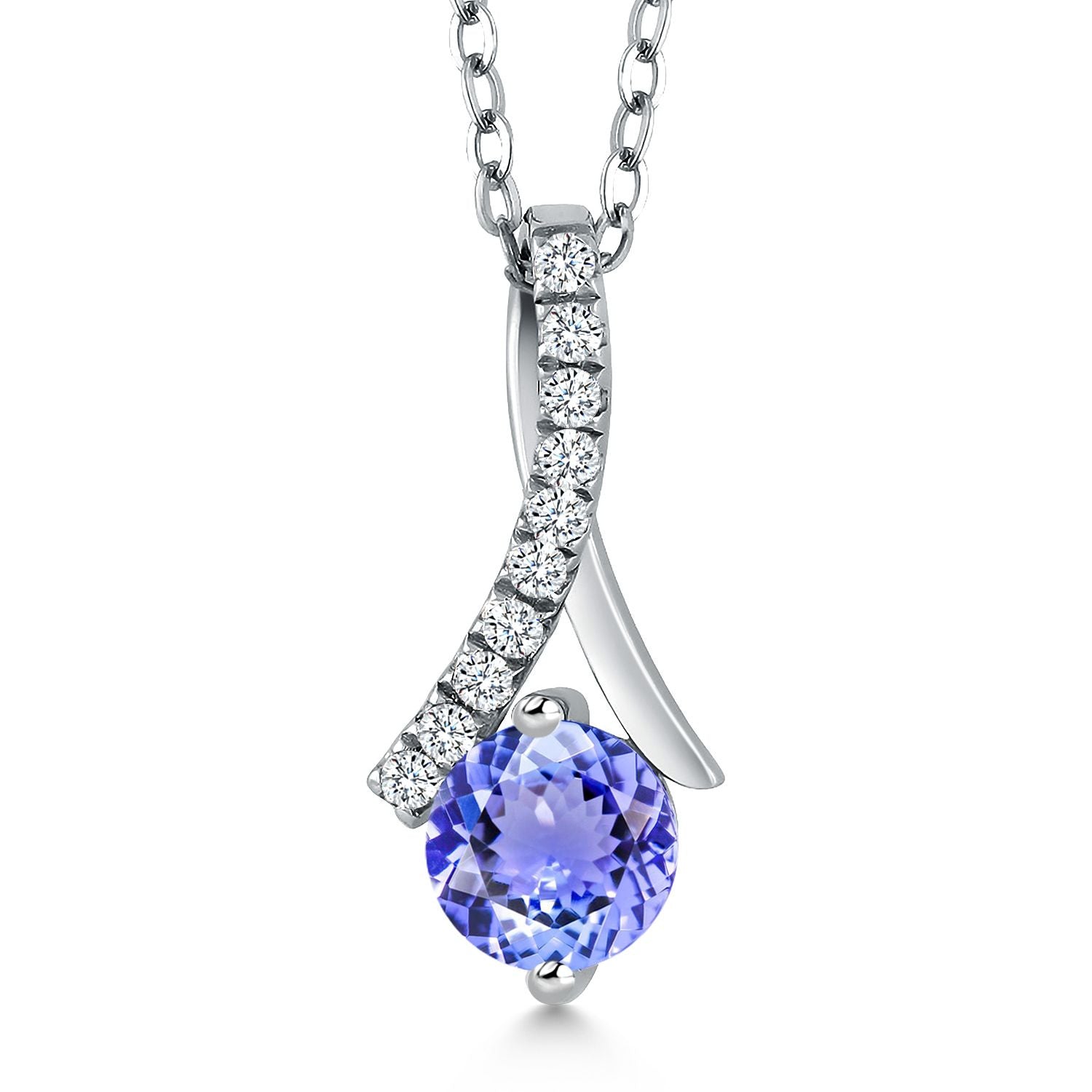 Tanzanite - December_Pendant in 925 Sterling Silver