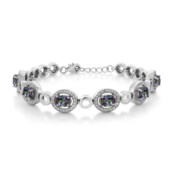 Green Mystic Topaz_Bracelet in 925 Sterling Silver