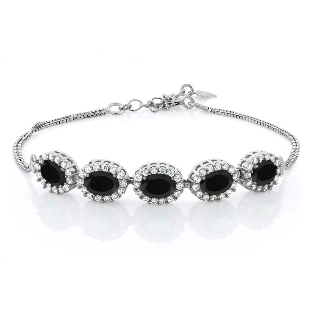 Onyx - December_Bracelet in 925 Sterling Silver