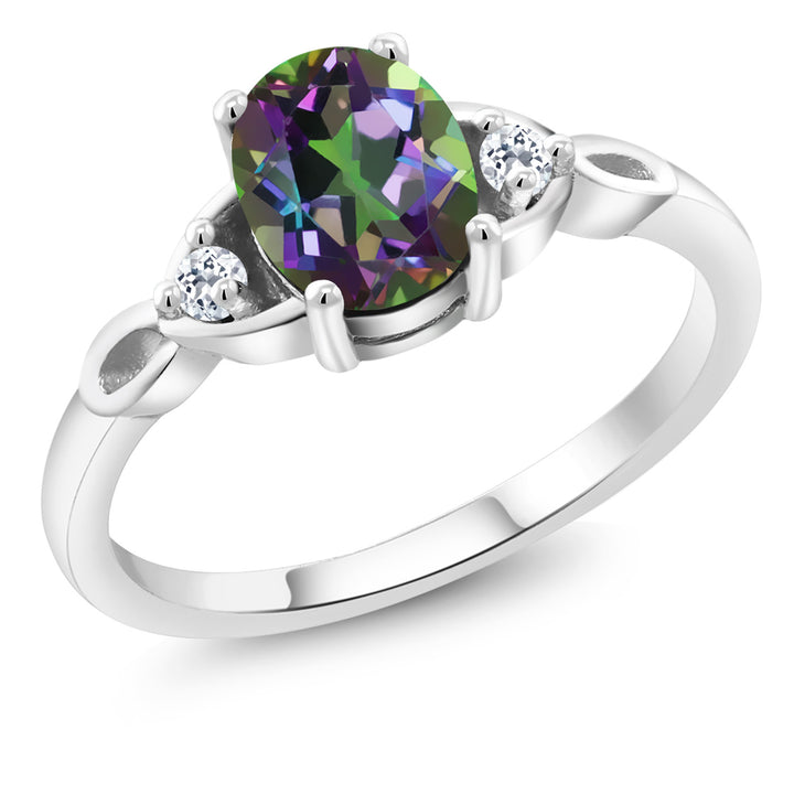 Green Mystic Topaz_5_Ring in 925 Sterling Silver