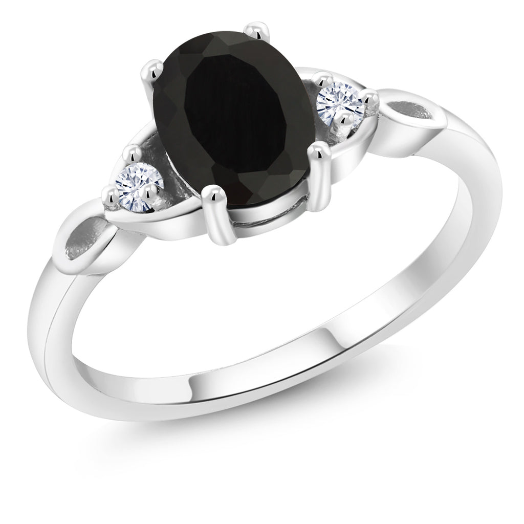 Onyx - December_9_Ring in 925 Sterling Silver